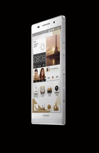 Huawei Ascend P6-Photography(WHITE)-right 45°(black background)-20130603_